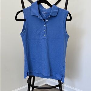 L.L. Bean Women's Classic Blue Tank Top